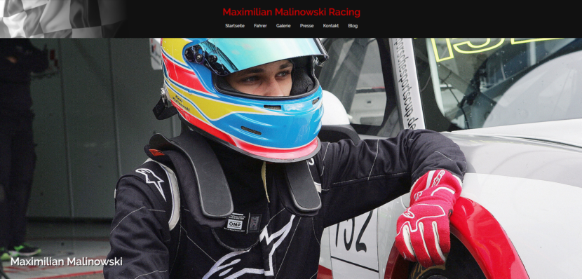 Screenshot maxiracing.de Maximilian Malinowski